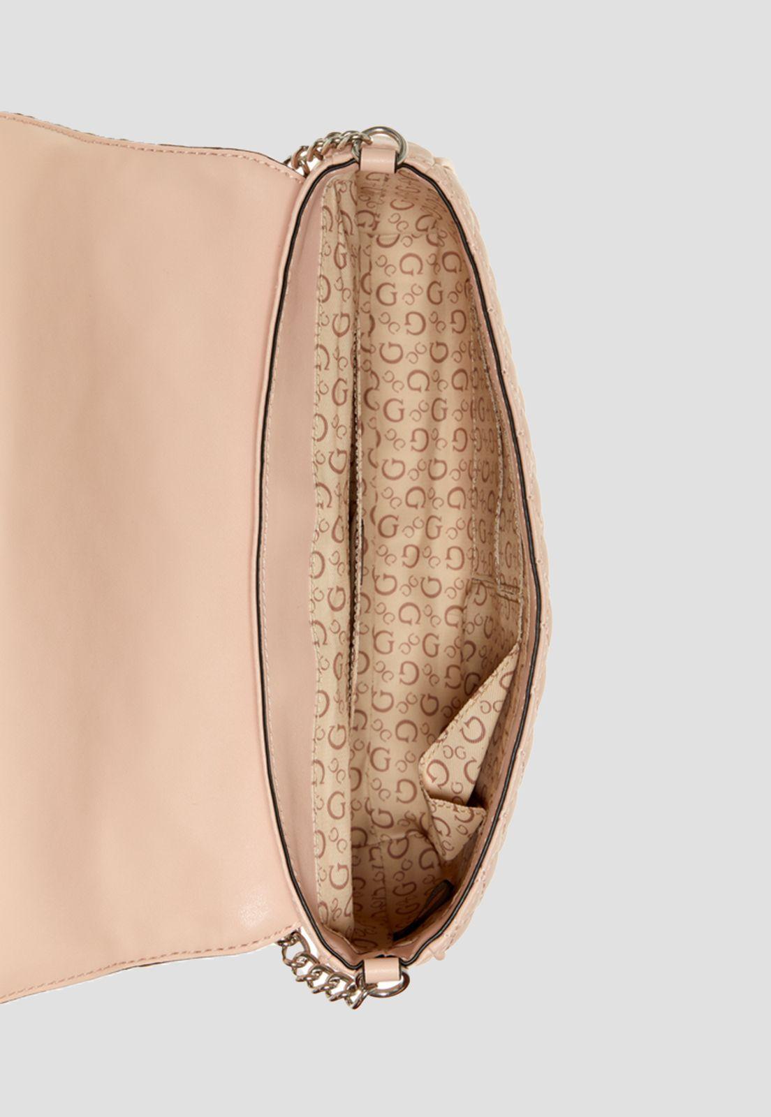 Cartera Gretna Crossbody Flap Bls Rosado Guess-3