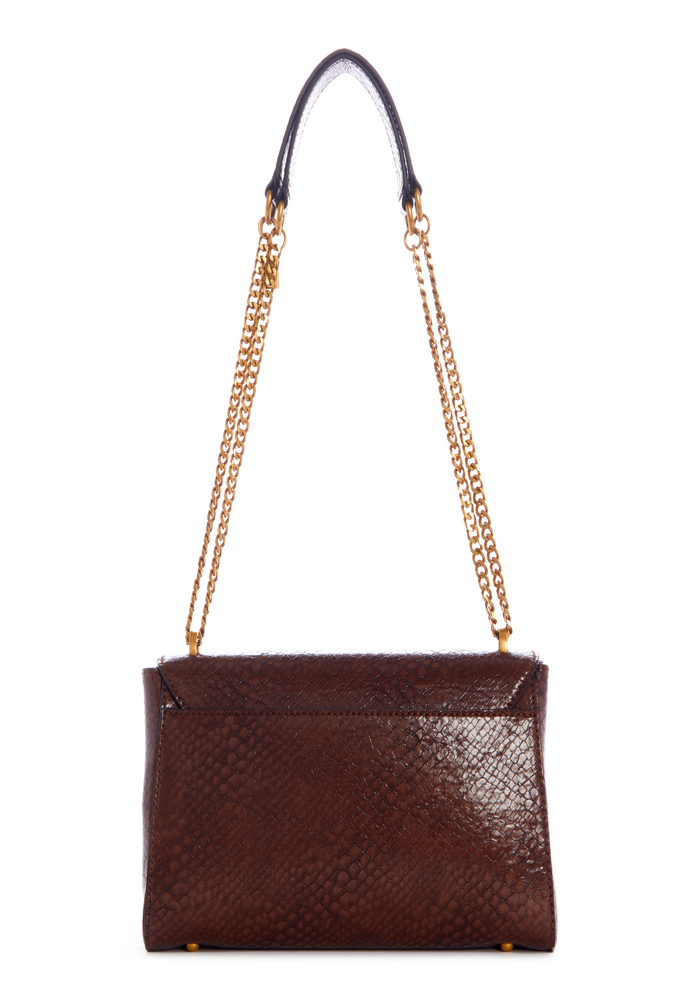 Cartera Katey Flap Shoulder Bag Cho Café Guess-2