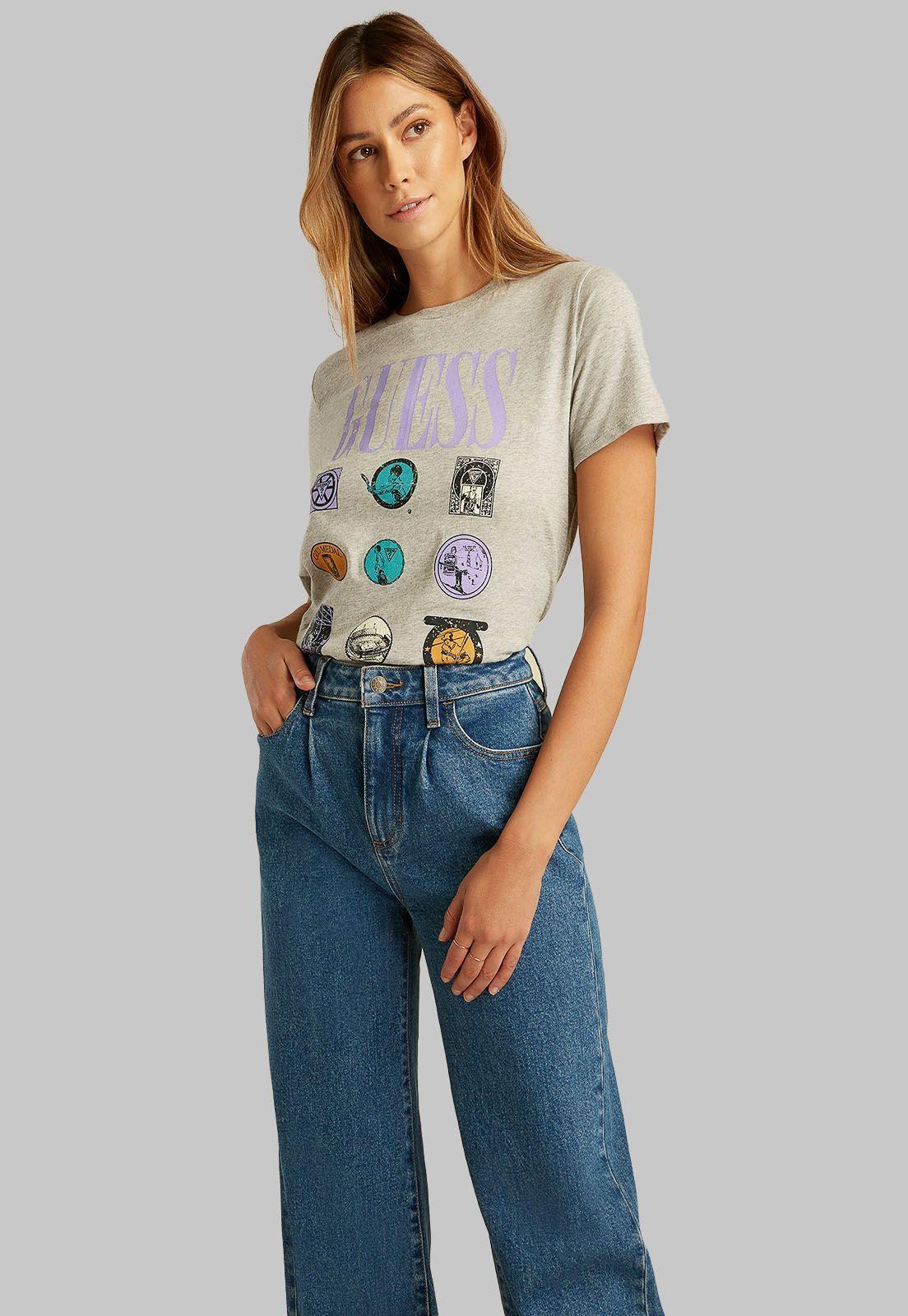 Polera Su Games Logo Tee Lhy Guess-0