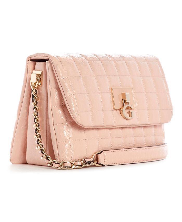 Cartera Kobo Crossbody Dpd Rosado Guess-1