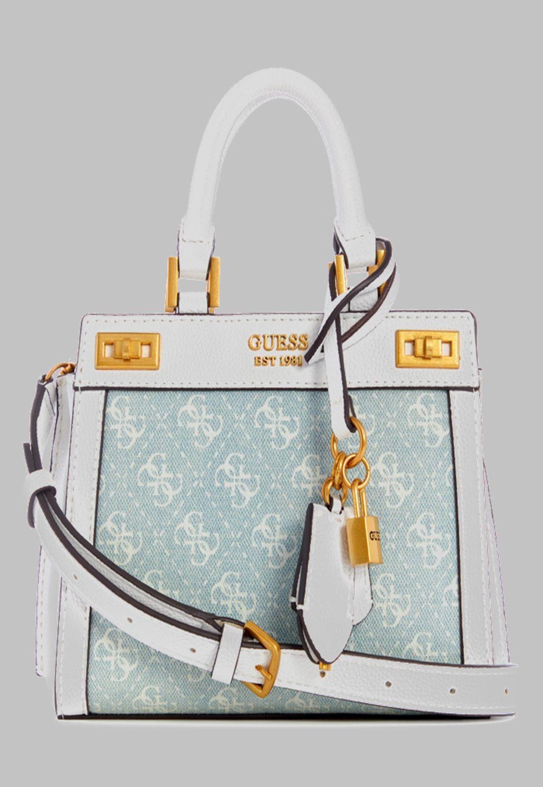 Mini Cartera Guess Katey Mini Satchel Dlp Multicolor-0