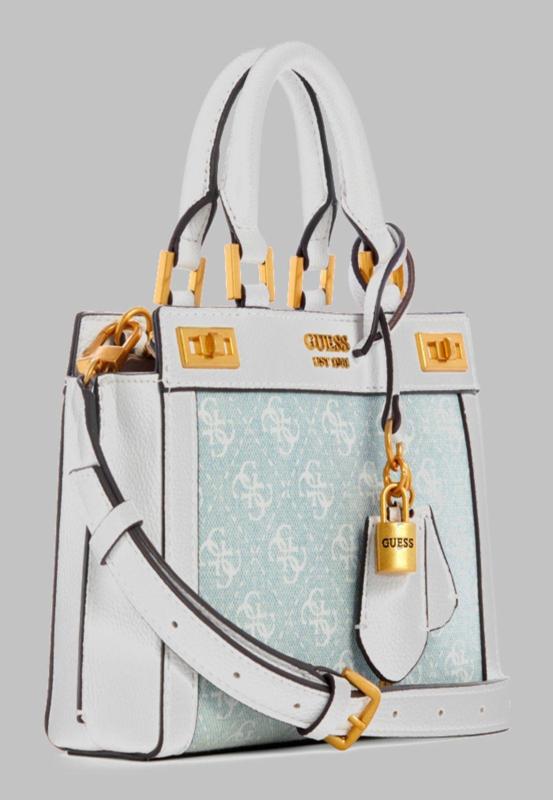 Mini Cartera Guess Katey Mini Satchel Dlp Multicolor-1