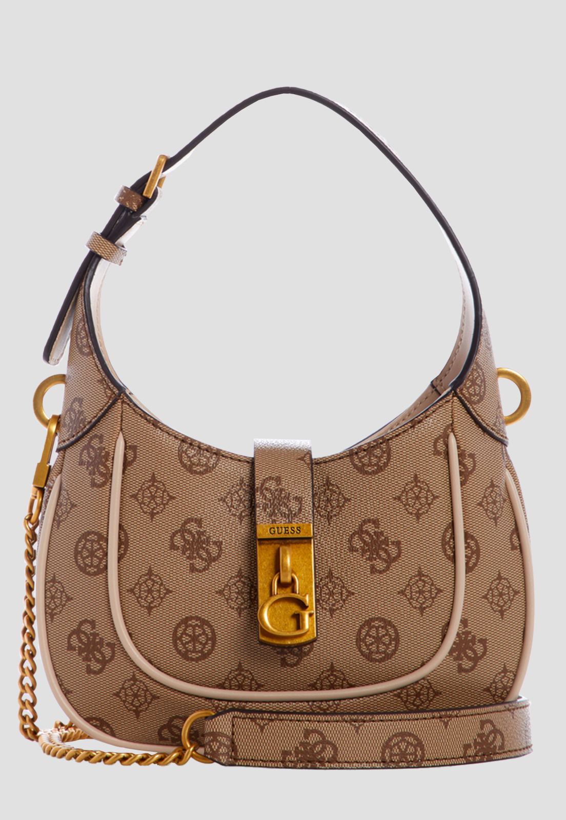 Mini Cartera Maimie Mini Hobo Ccl Café Guess-0