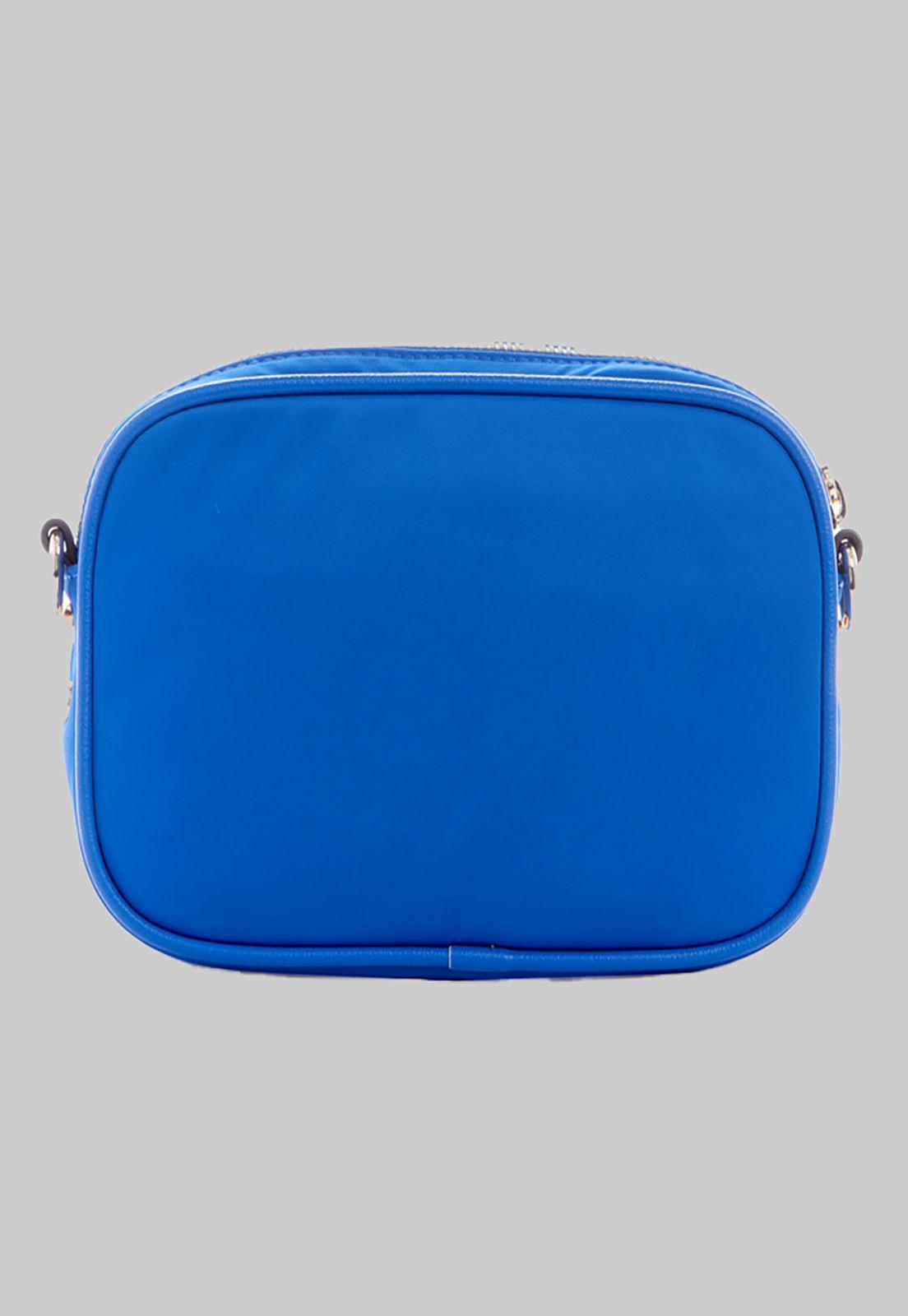 Mini Cartera Guess Eco Gemma Crossbody Camera Blu Azul-2
