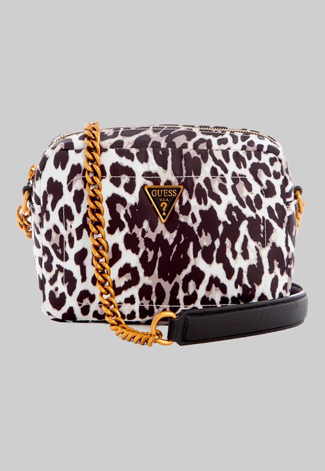 Cartera Eco Gemma Camera Bag Leo Negro Guess-0