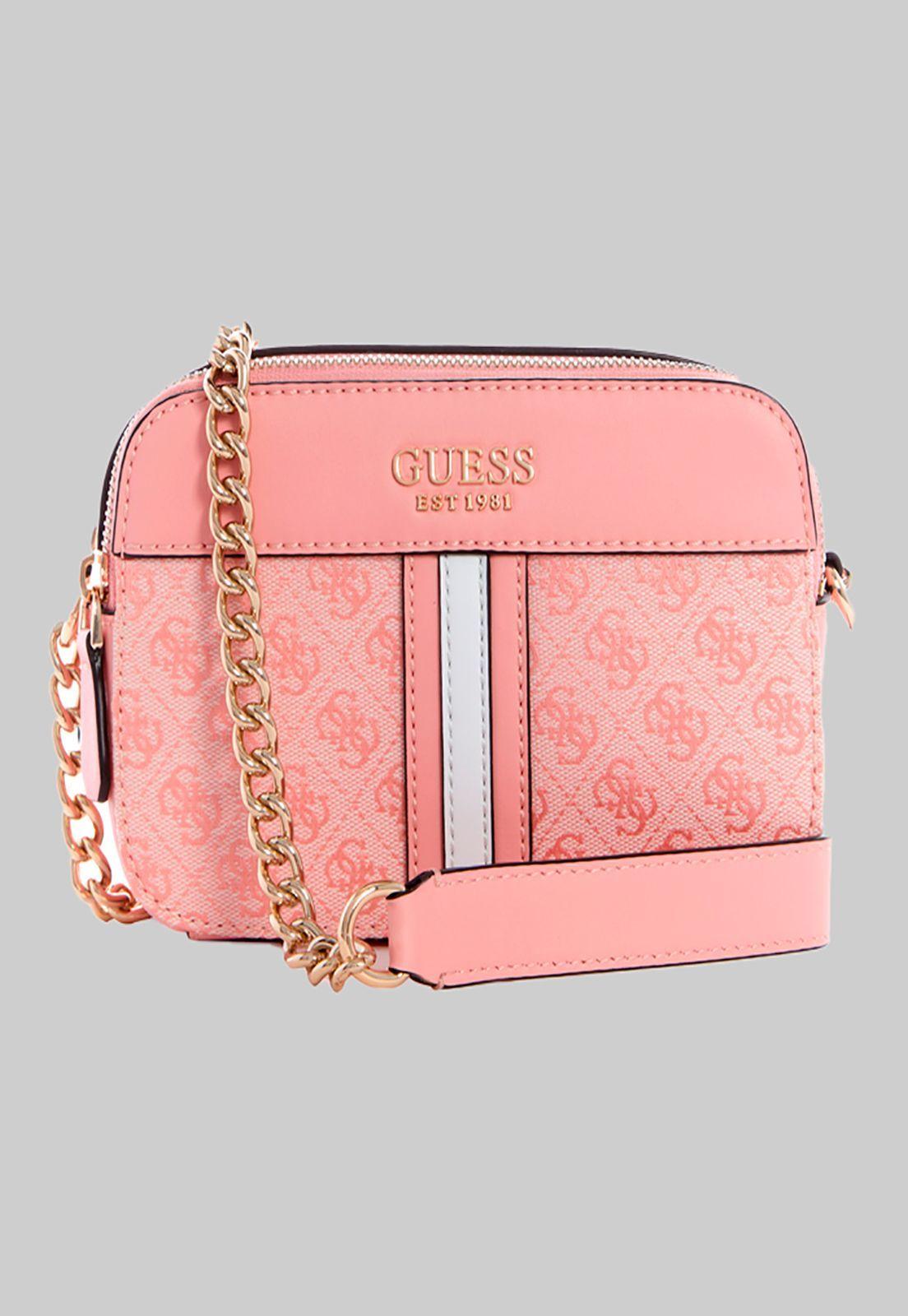 Cartera Noelle Crossbody Camera Dpd Rosado Guess-0