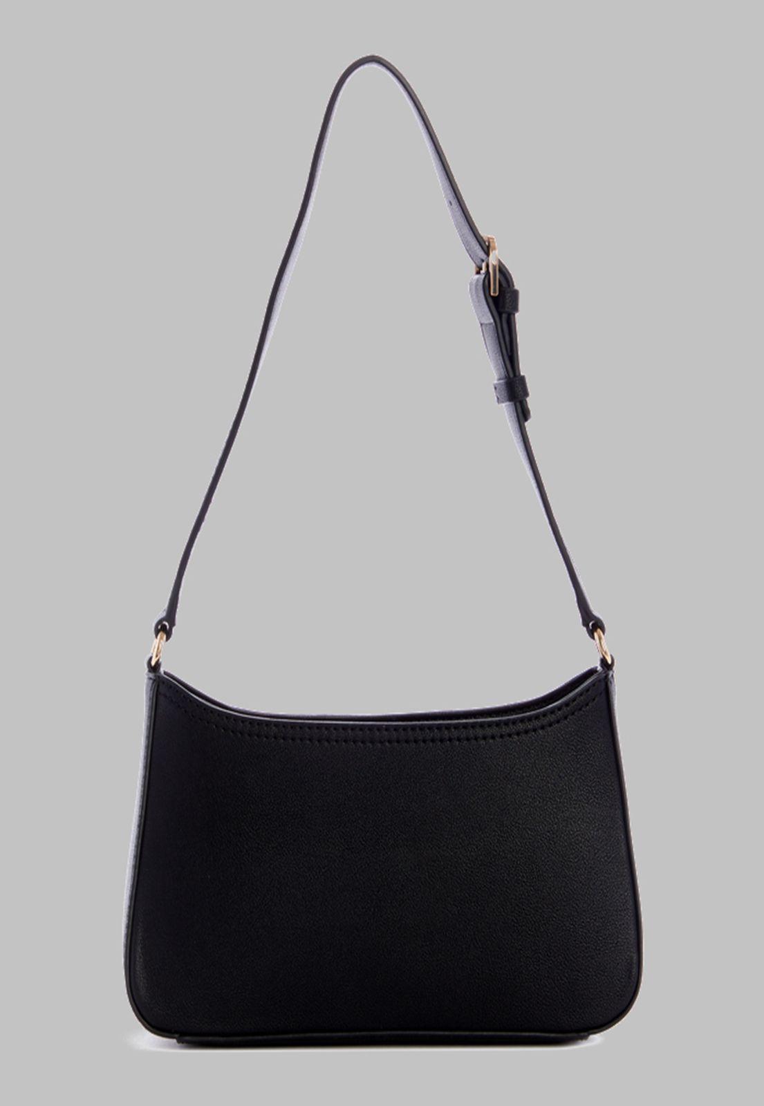 Cartera Guess Noelle Shoulder Bag Bla Negro-3