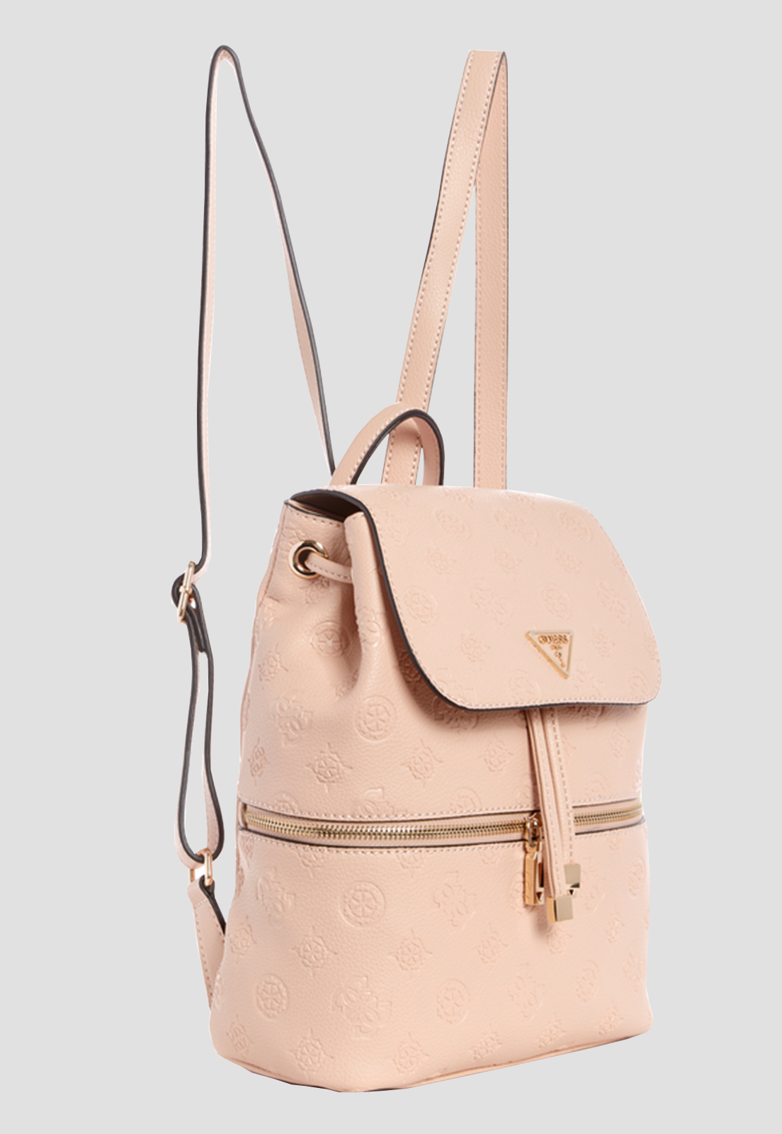 Mochila Helaina Flap Alm Rosado Guess-1