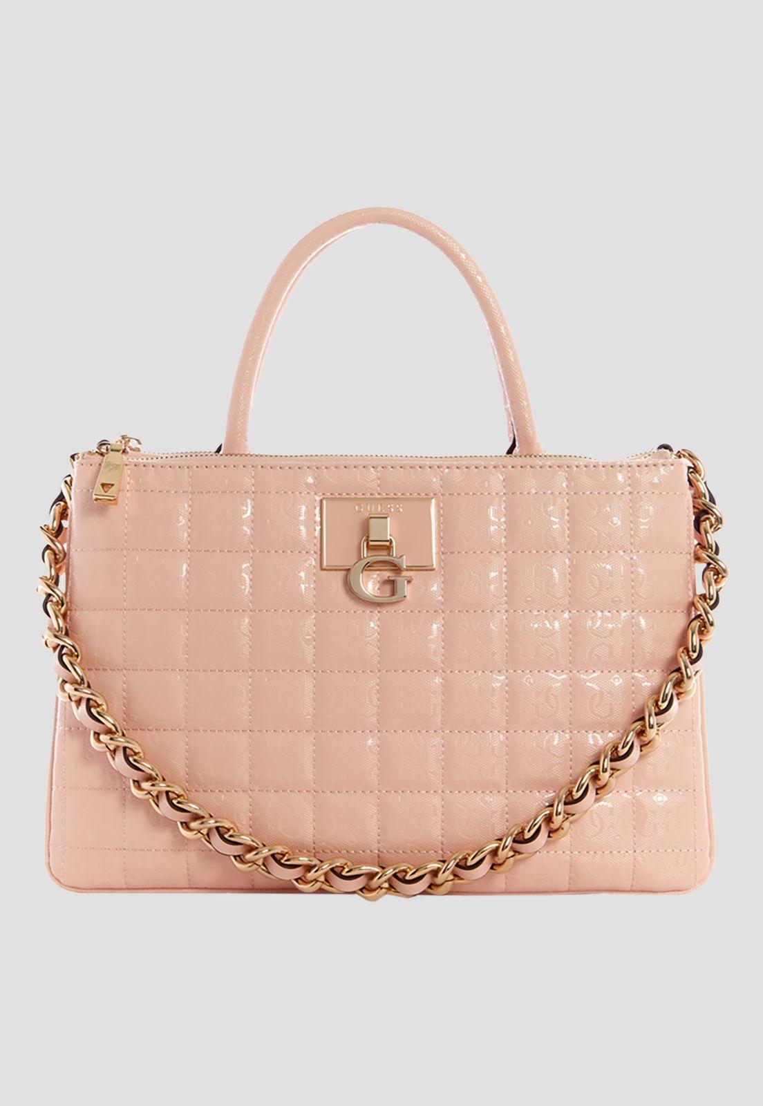 Cartera Kobo Status Satchel Dpd Rosado Guess-0