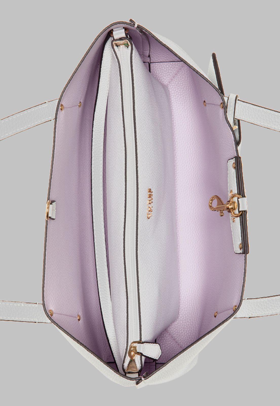 Cartera Guess Eco Brenton Tote Whi Blanco-3