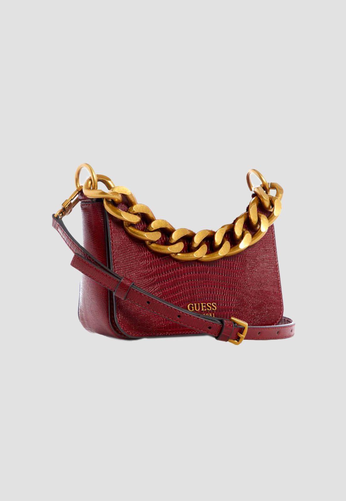 Cartera Tullia Mini Crossbody Flap Mer Guess-1