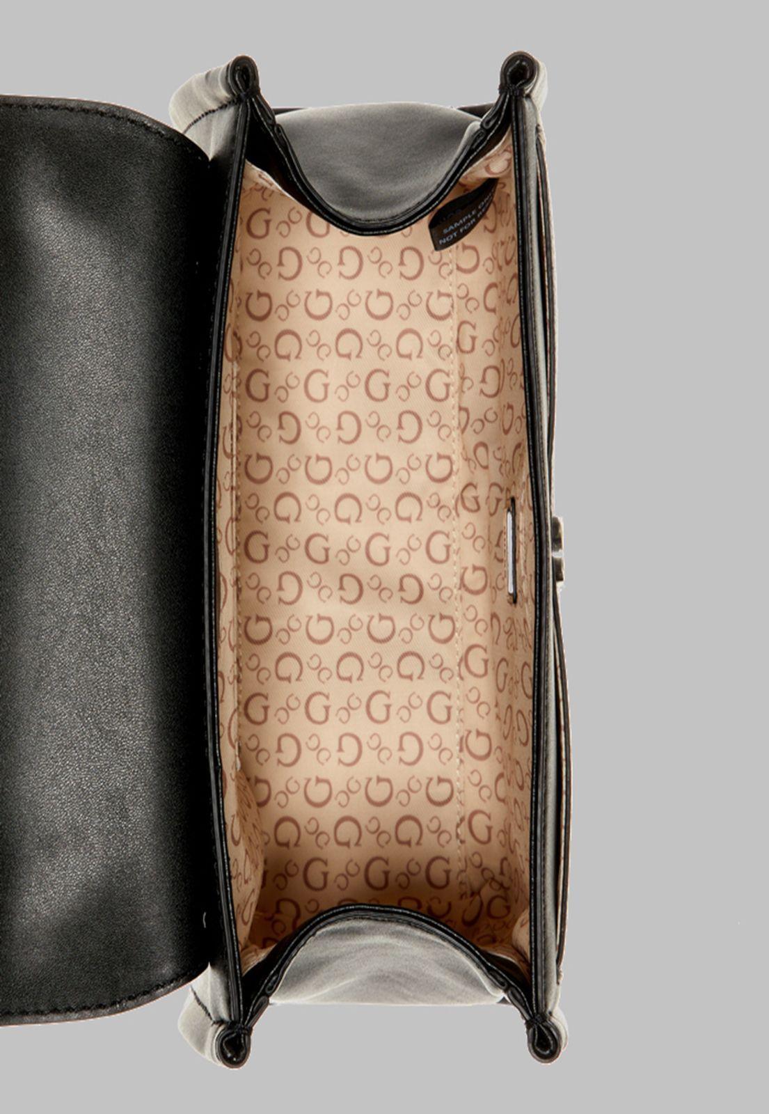 Cartera G Factory Elkhart Top Handle Bla Negro-3