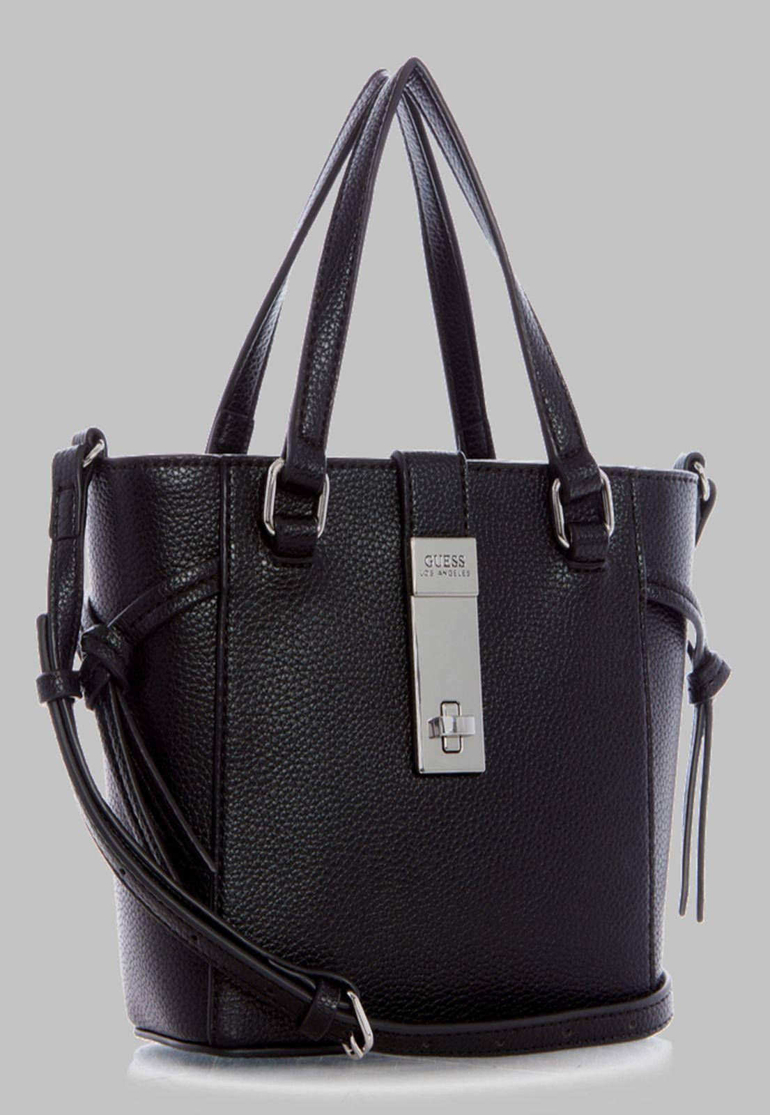Mini Cartera G Factory Shreveport Mini Tote Bla Negro-1