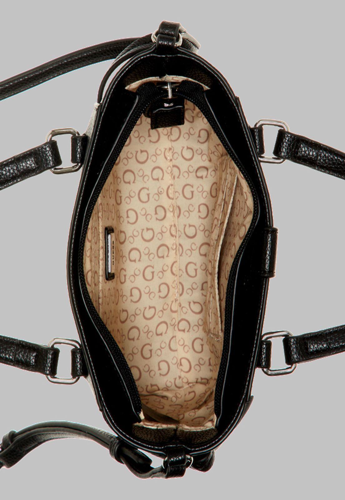 Mini Cartera G Factory Shreveport Mini Tote Bla Negro-3