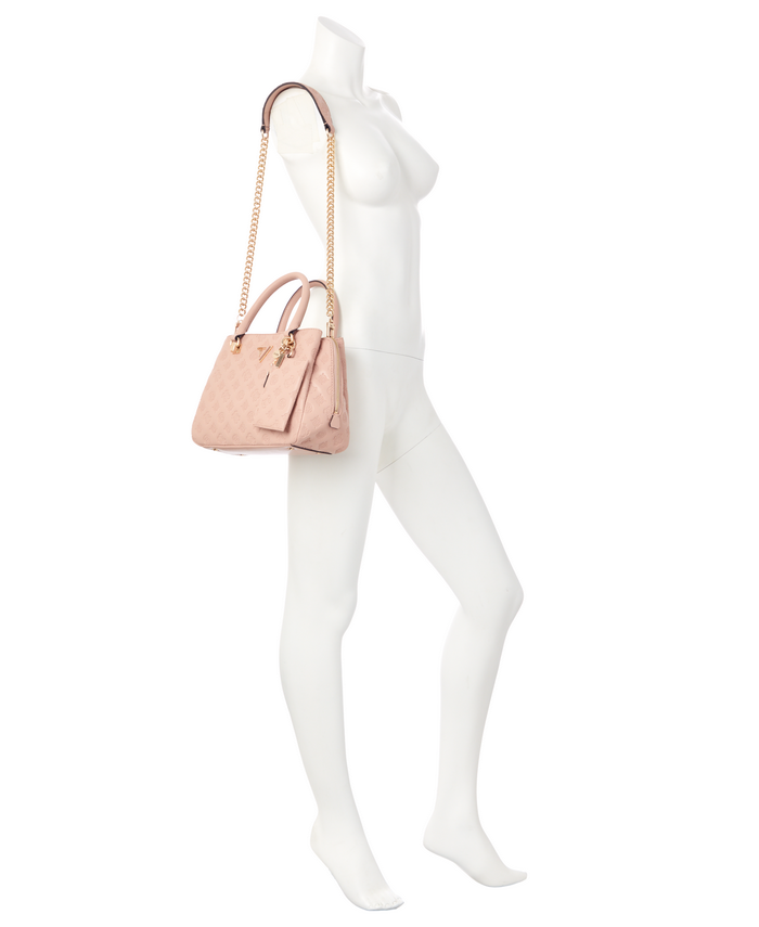 Cartera Guess La Femme Sml Girlfriend Stchl Plr Rosado-4