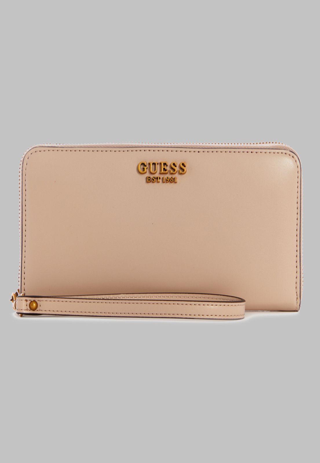 Billetera Guess Laurel  Large  Around Lgr Crema-0