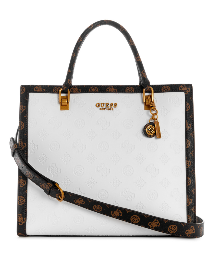 Cartera Abey Elite Tote Wlt Blanco Guess-0