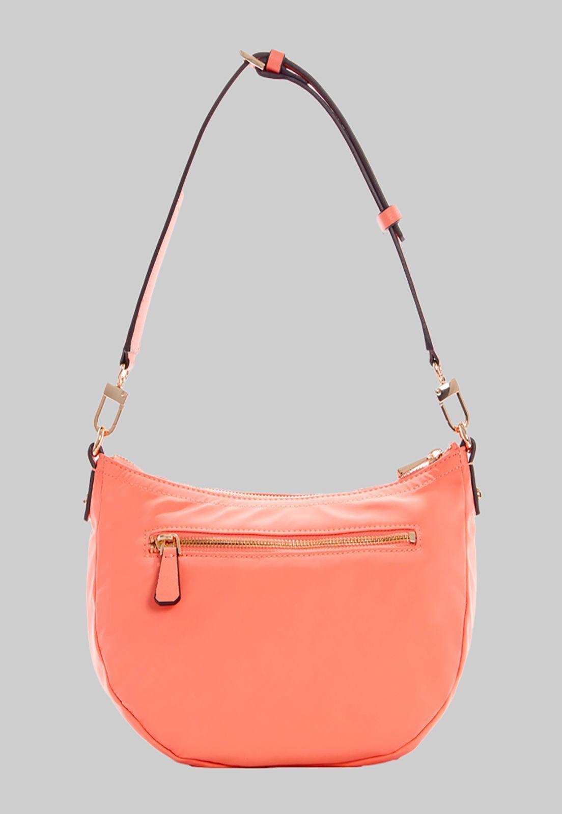 Cartera Eco Gemma Hobo Cor Coral Guess-2