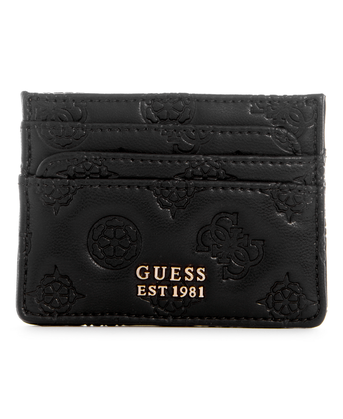 Billetera Guess La Femme Slg Card Holder Bla Negro-0