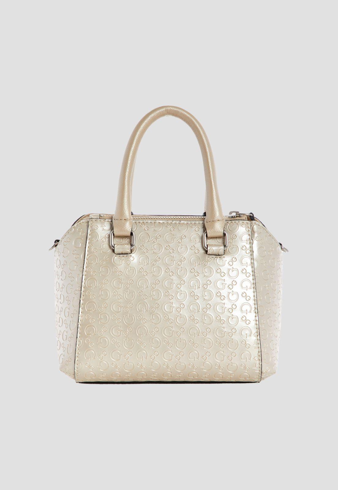 Mini Cartera Satchel Crossbody Ivo Blanco Guess-2