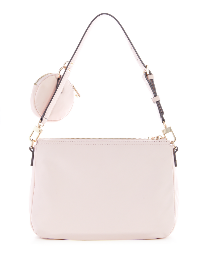 Cartera Guess Eco Gemma Top Zip Shlder Bag Ltr Rosado-2
