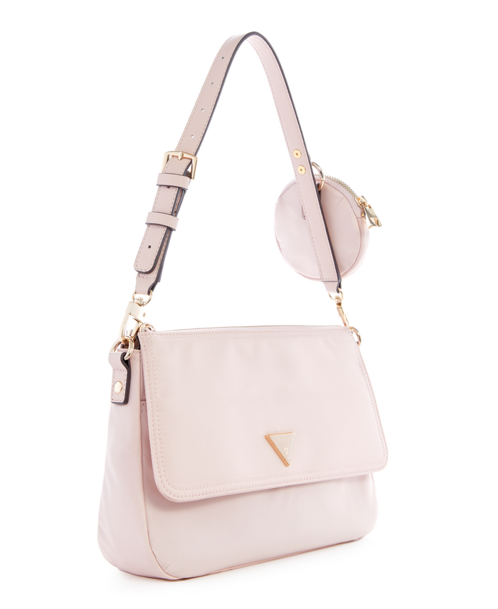 Cartera Guess Eco Gemma Top Zip Shlder Bag Ltr Rosado-1