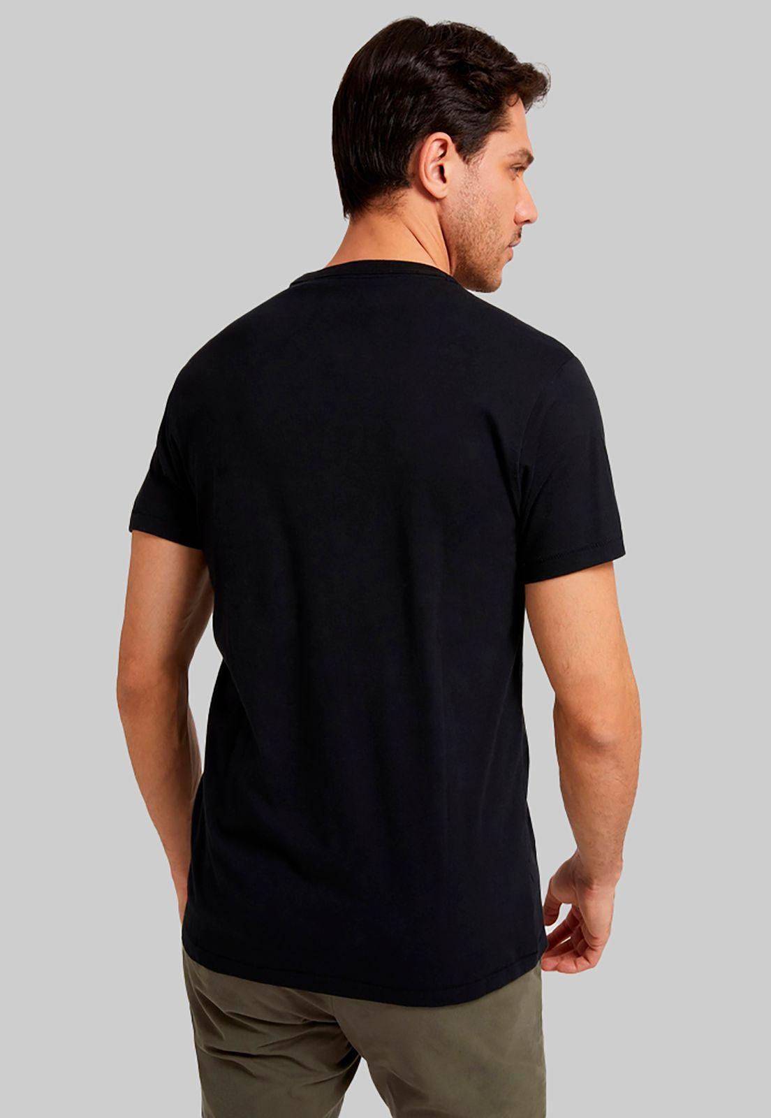 Polera Guess Player Cn Ss Tee Jblk Negro-2