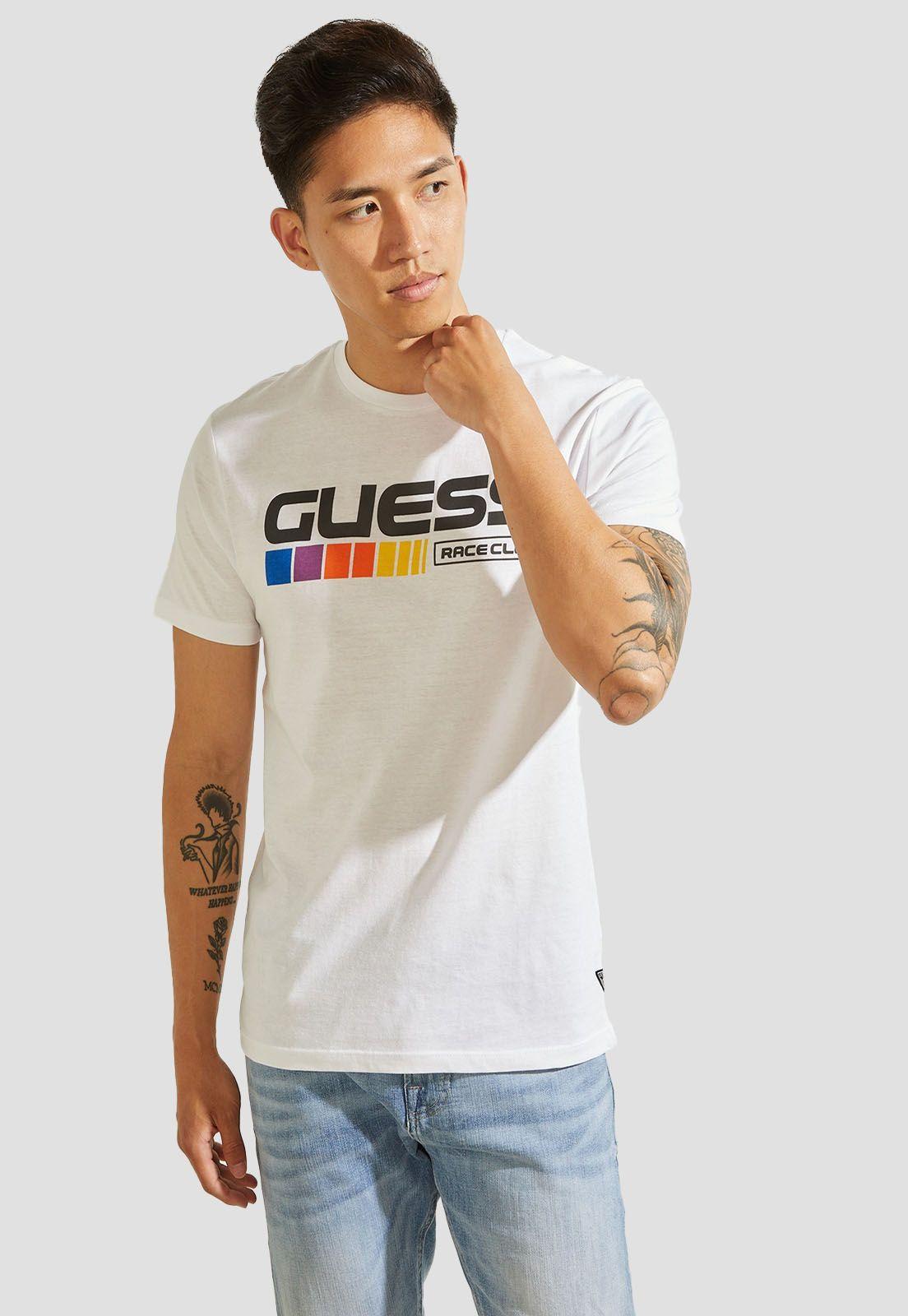 Polera Ss Bsc Club Logo Guess-0