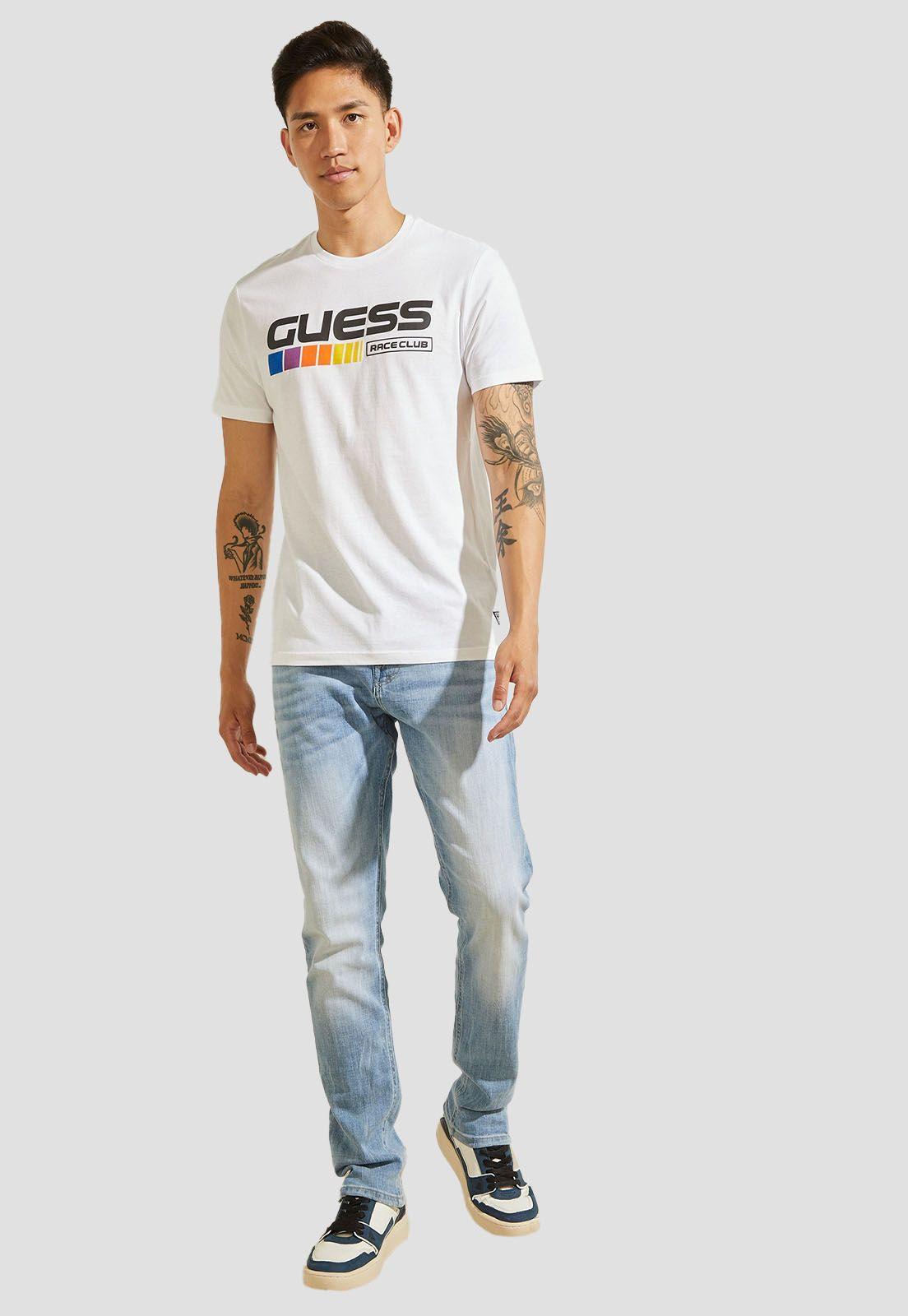 Polera Ss Bsc Club Logo Guess-1