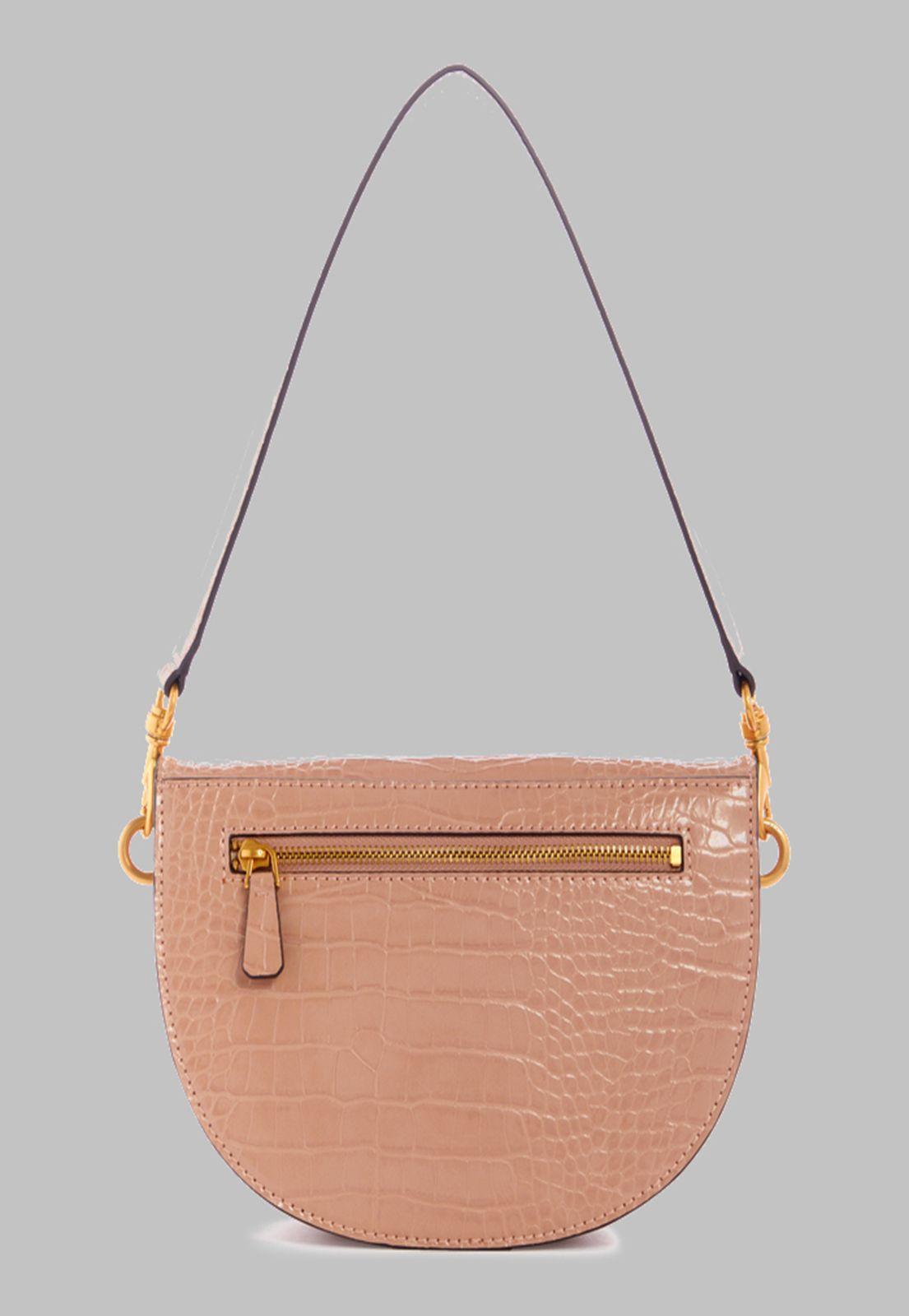 Cartera Guess Danna Saddle Bag Cam Café-2