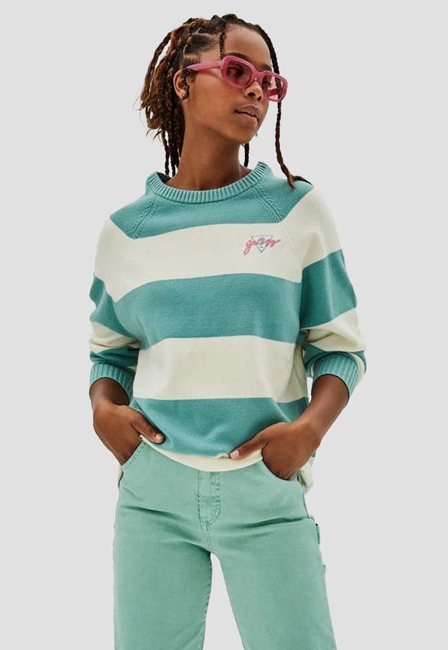 Tejido Guess Ls Sweaters F0E1 Multicolor-1