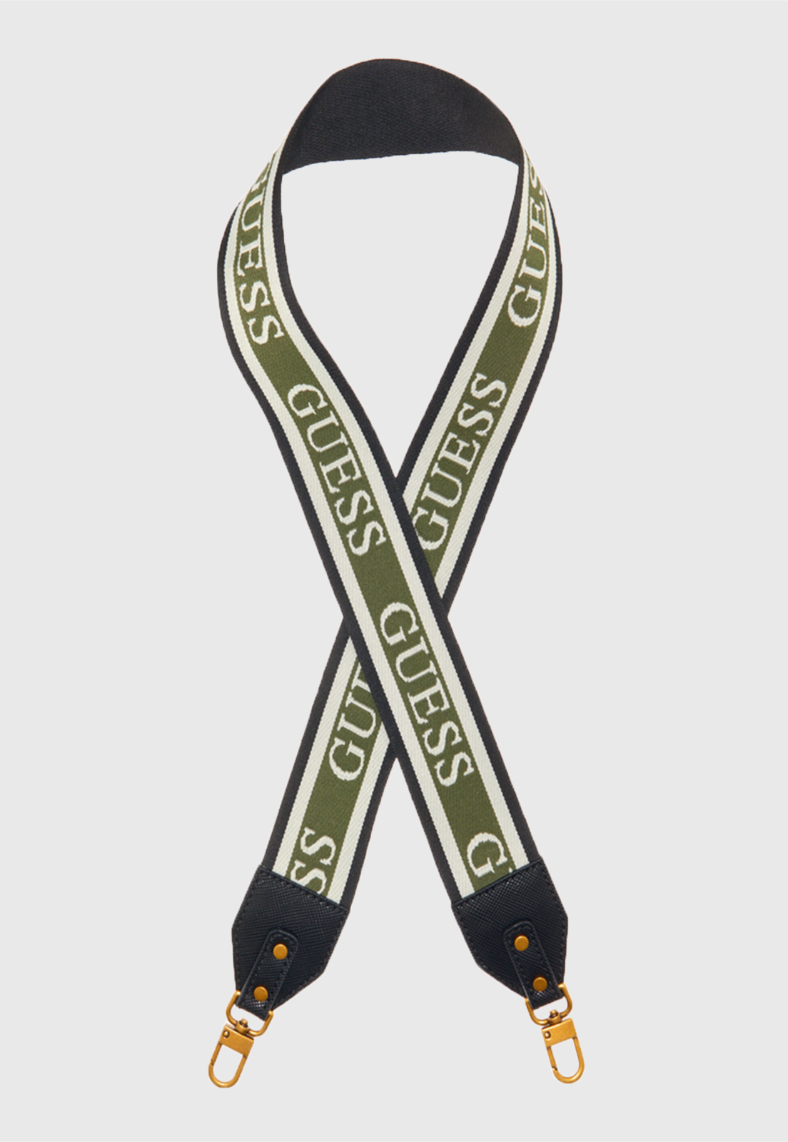 Mini Cartera Webbing Strap Bla Negro Guess-0