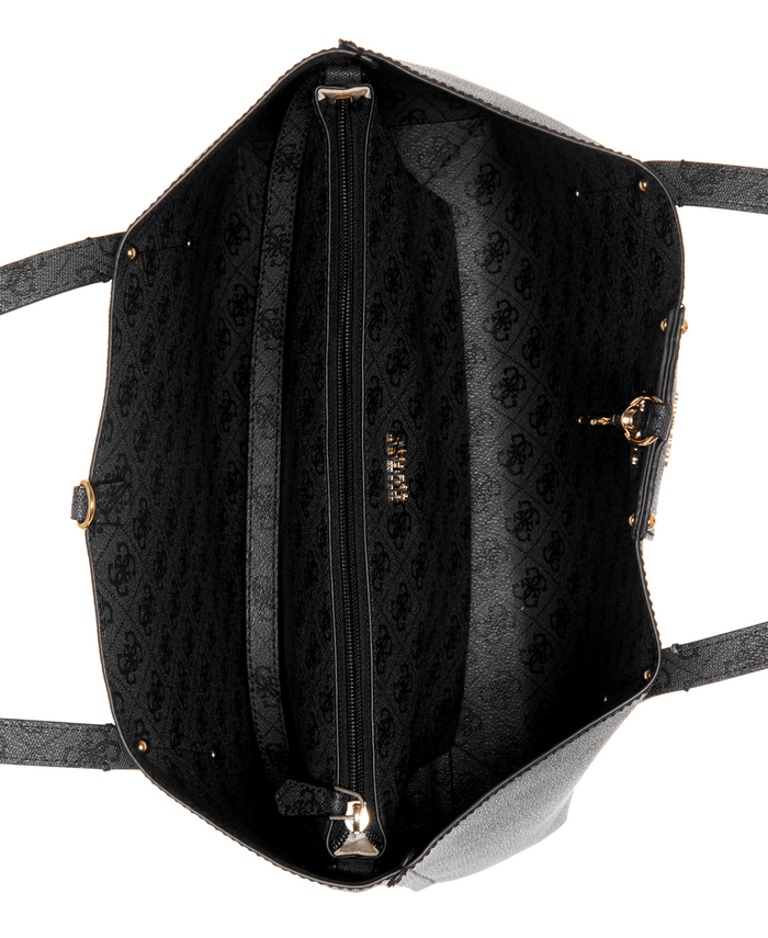 Cartera Guess Eco Brenton Tote Clo Carbón-3