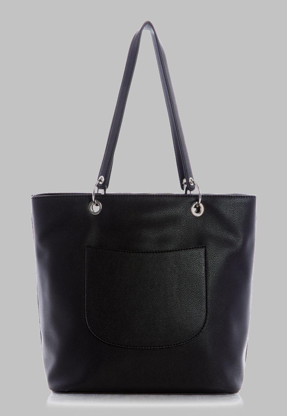 Cartera G Factory Window Rock Tote Bla Negro-2