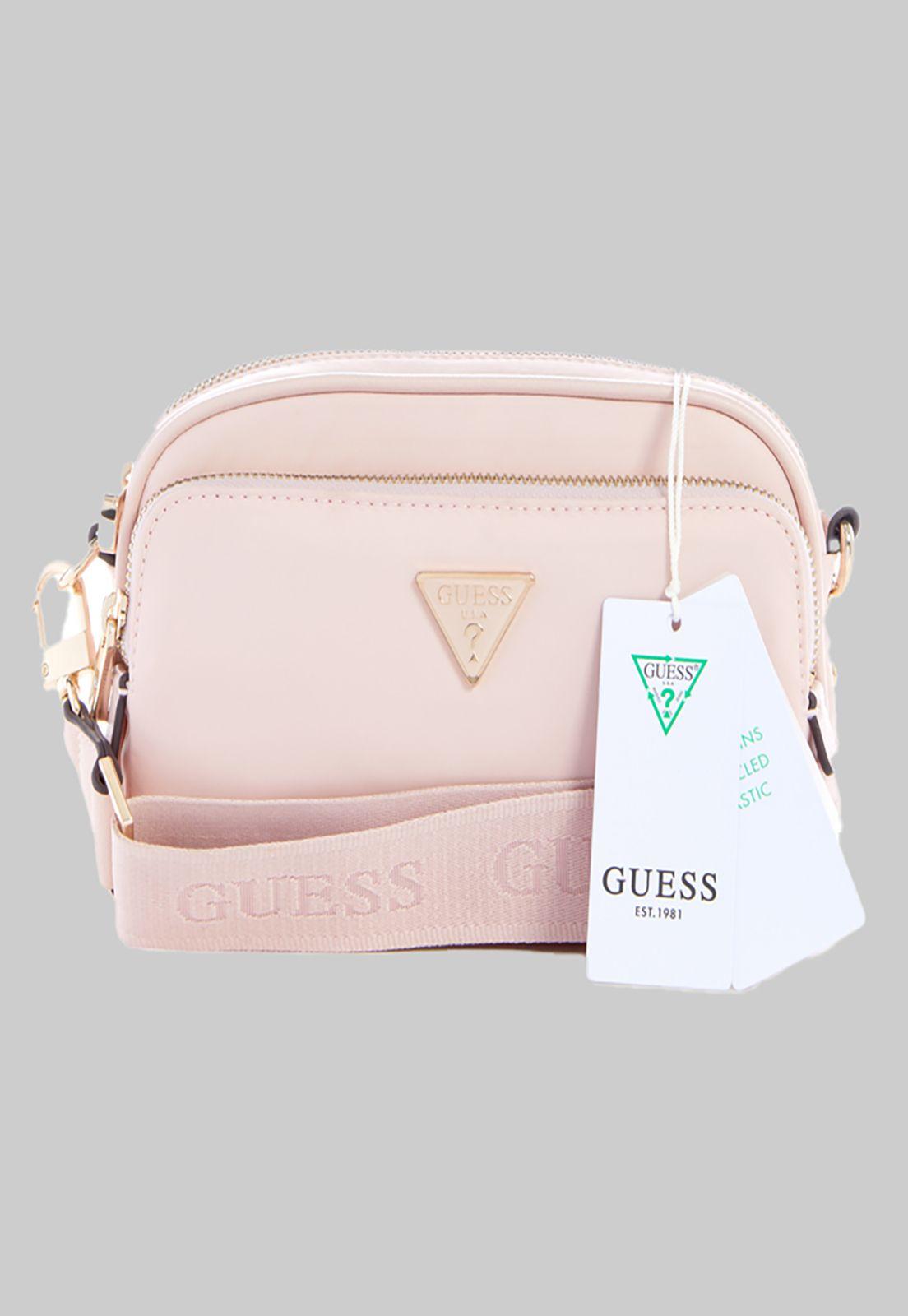 Mini Cartera Guess Eco Gemma Crossbody Camera Ltr Café-0