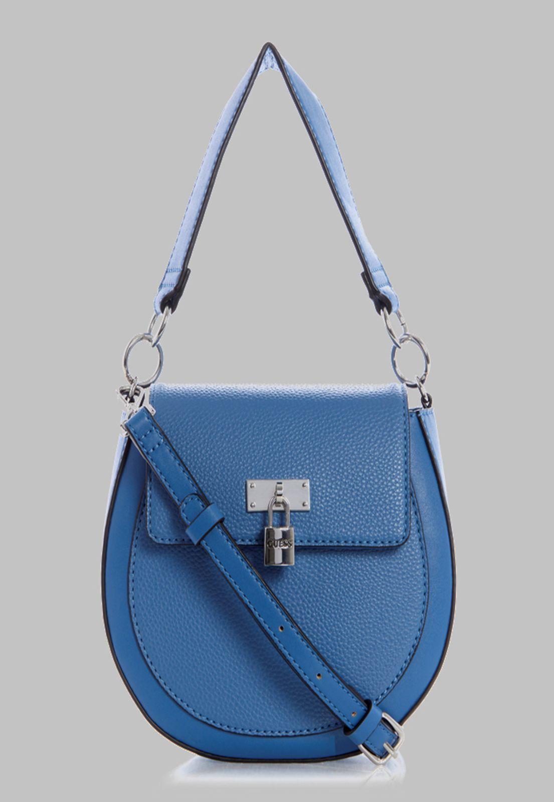 Cartera G Factory Elkhart Crossbody Flap Den Denim-0