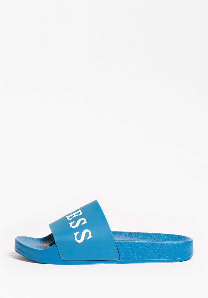 Sandalias Slides G7Y7 Azul Guess-1
