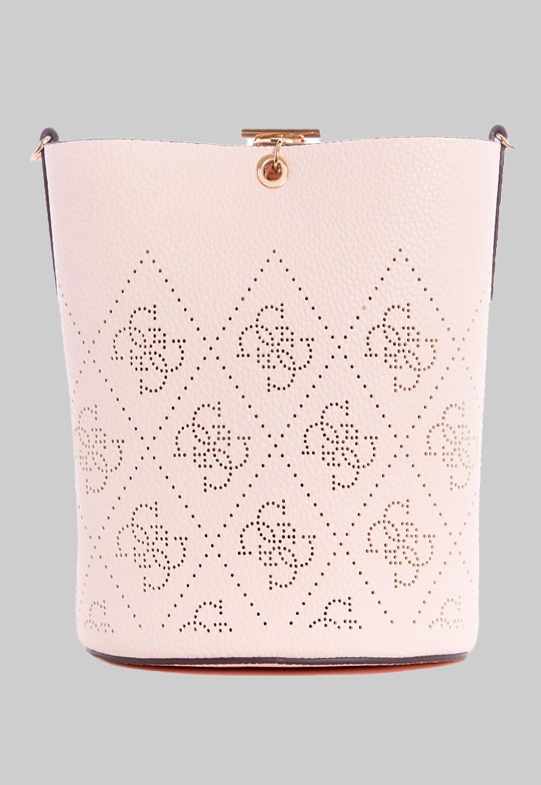 Cartera Amara Bucket Dpd Rosado Guess-3
