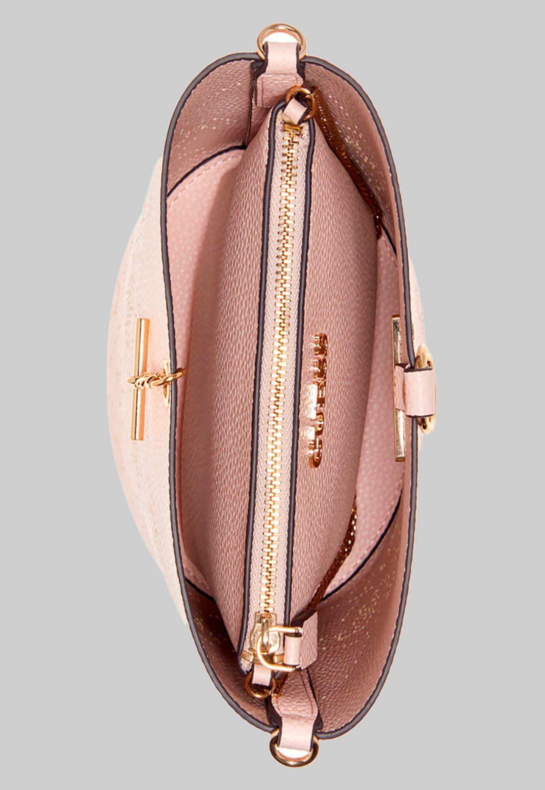 Cartera Amara Bucket Dpd Rosado Guess-4