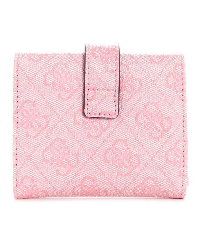 Billetera Guess Alisa Slg Petite Trifold Pin Rosado Tu-1