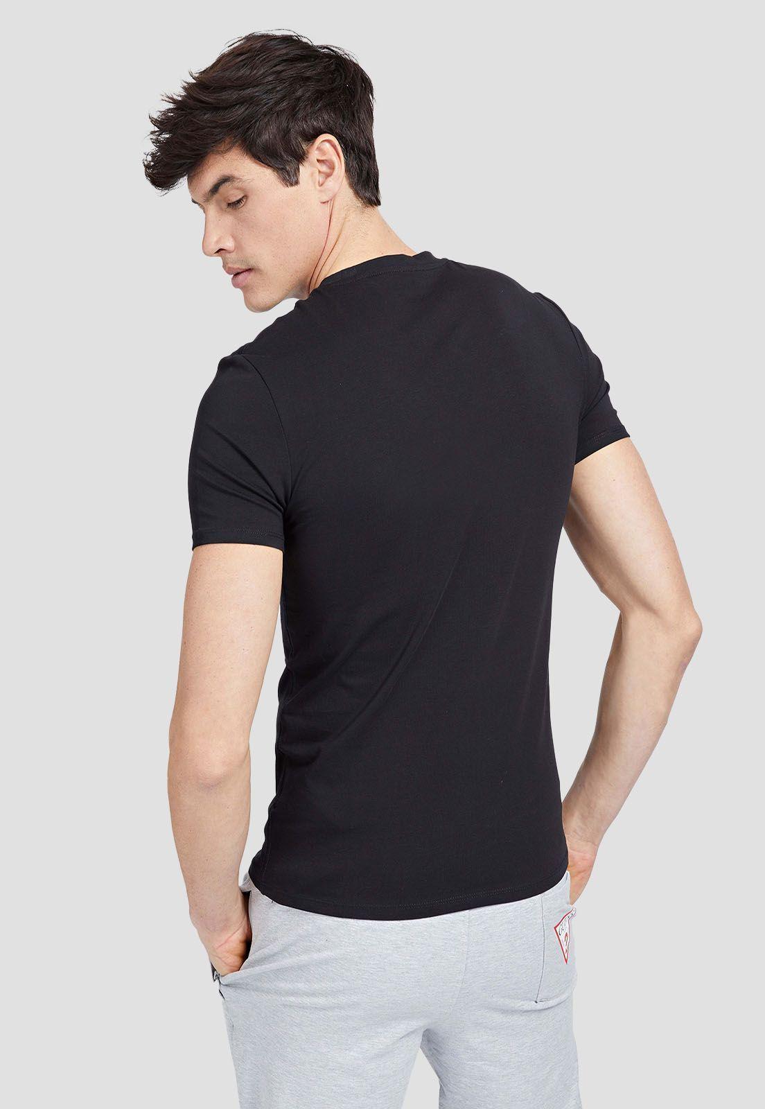 Polera Guess Cn Ss Core Tee Jblk-2