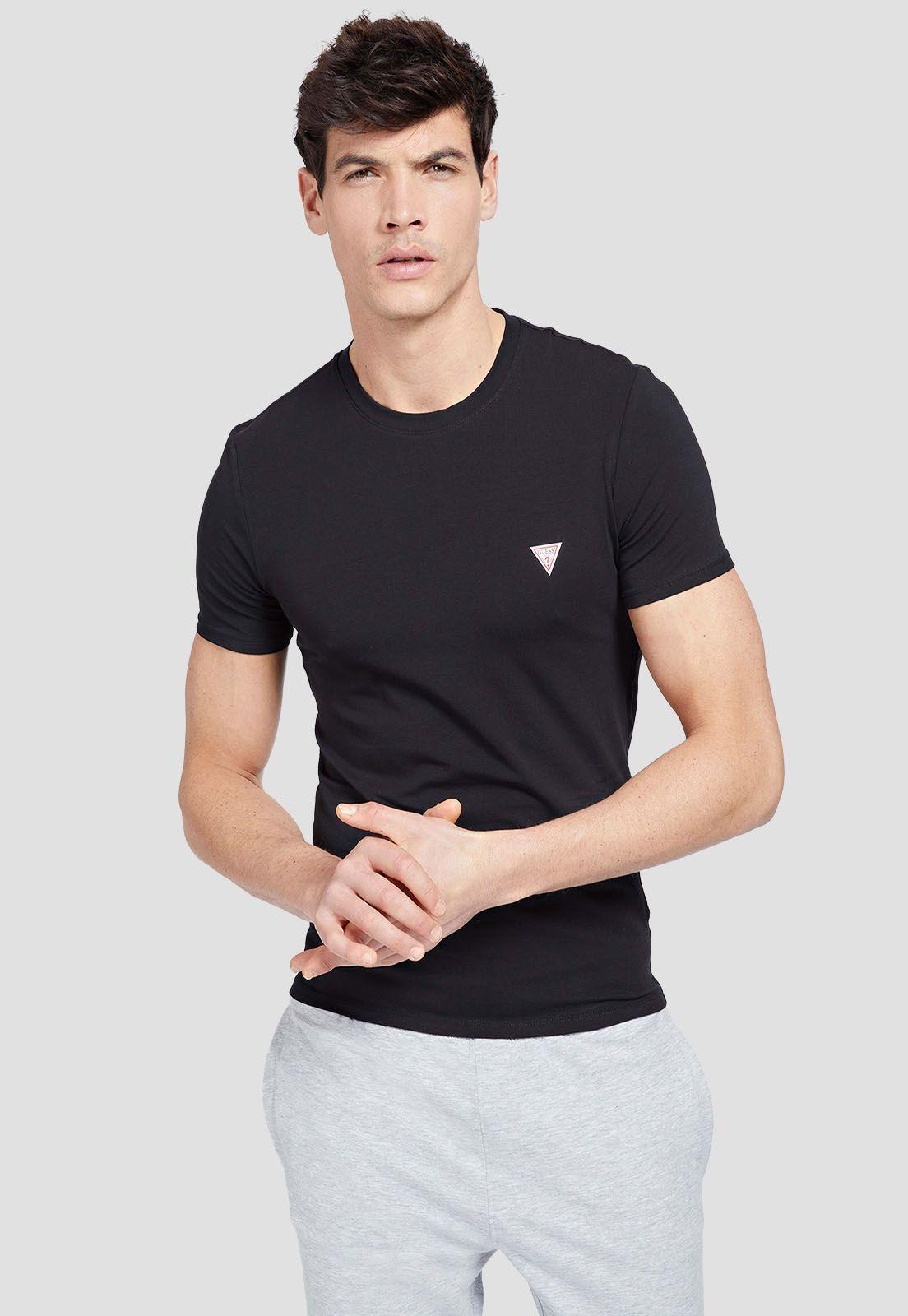 Polera Guess Cn Ss Core Tee Jblk-0