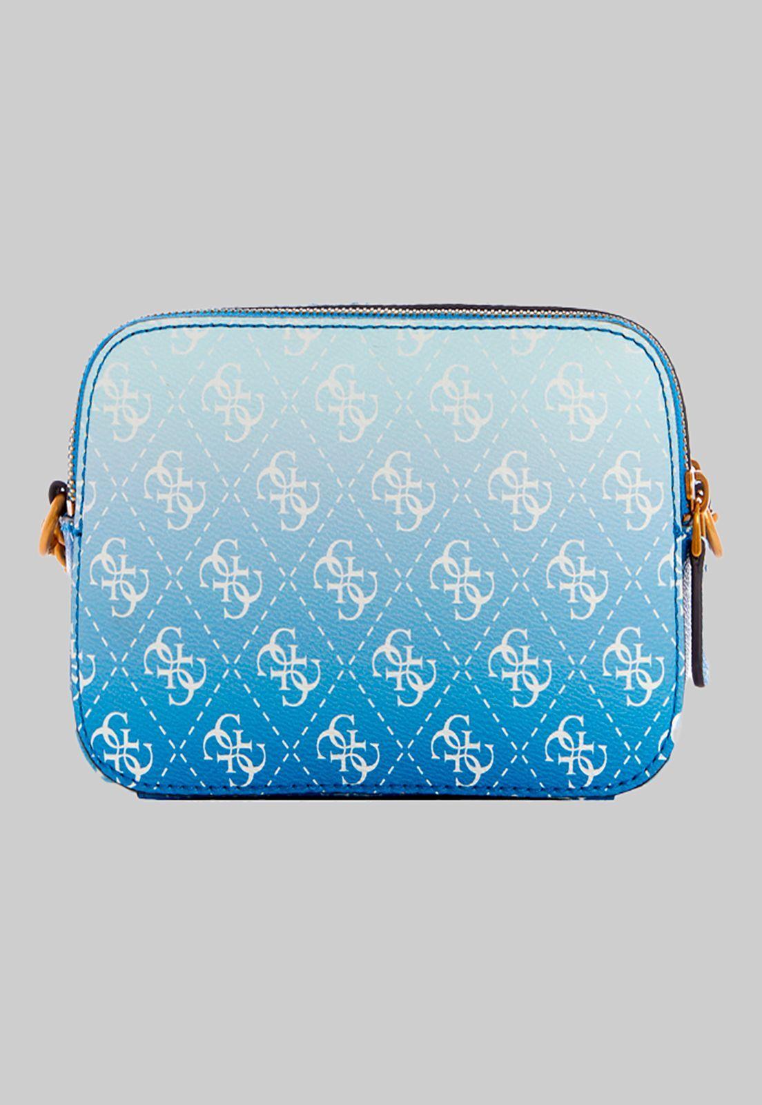 Cartera Noelle Crossbody Camera Iol Azul Guess-2