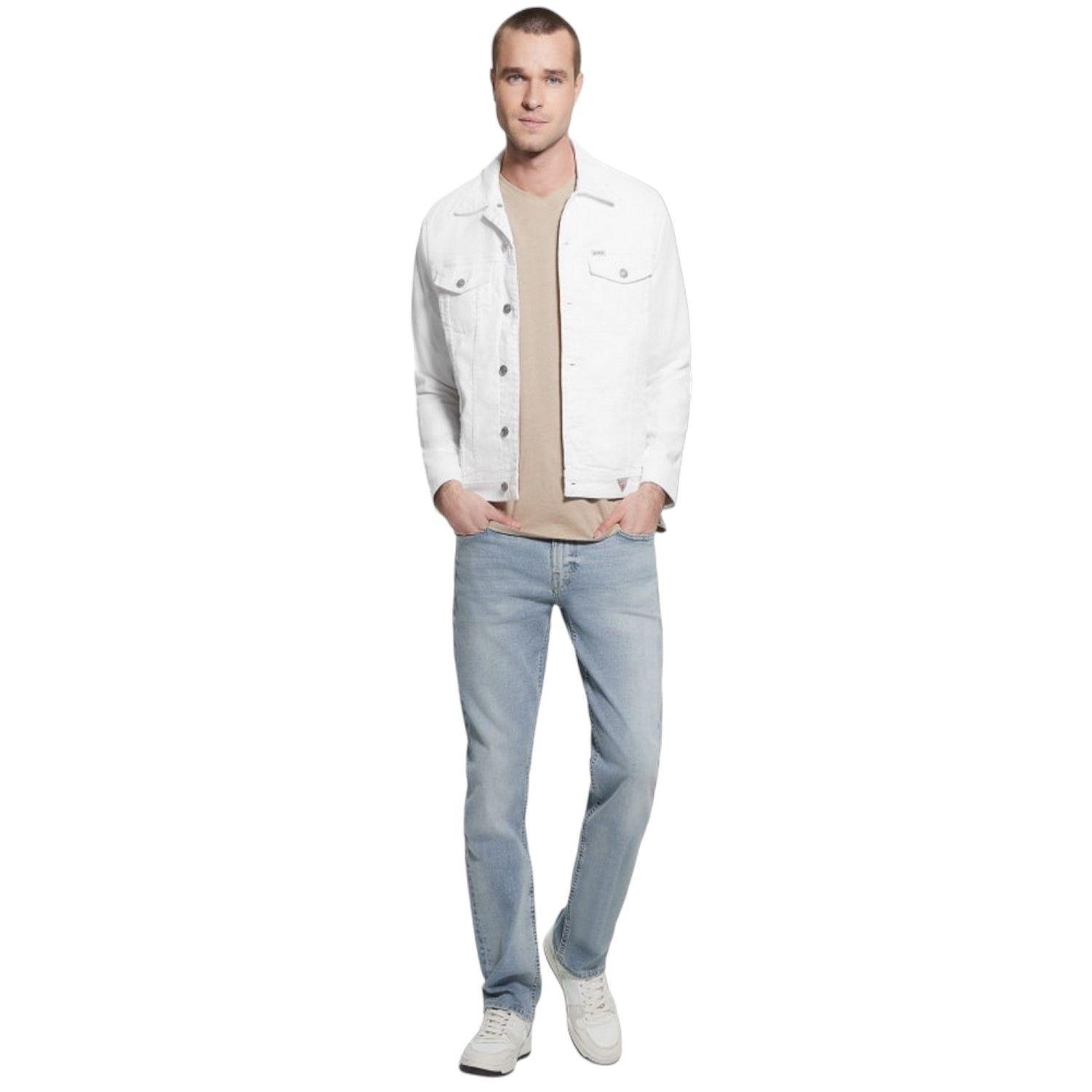 Chaqueta Guess Dillon Jacket Owhi Blanco-2