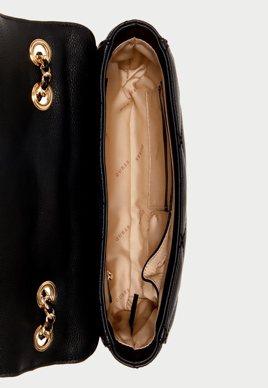 Cartera Fantine Convertible Xbody Bla Negro Guess-3