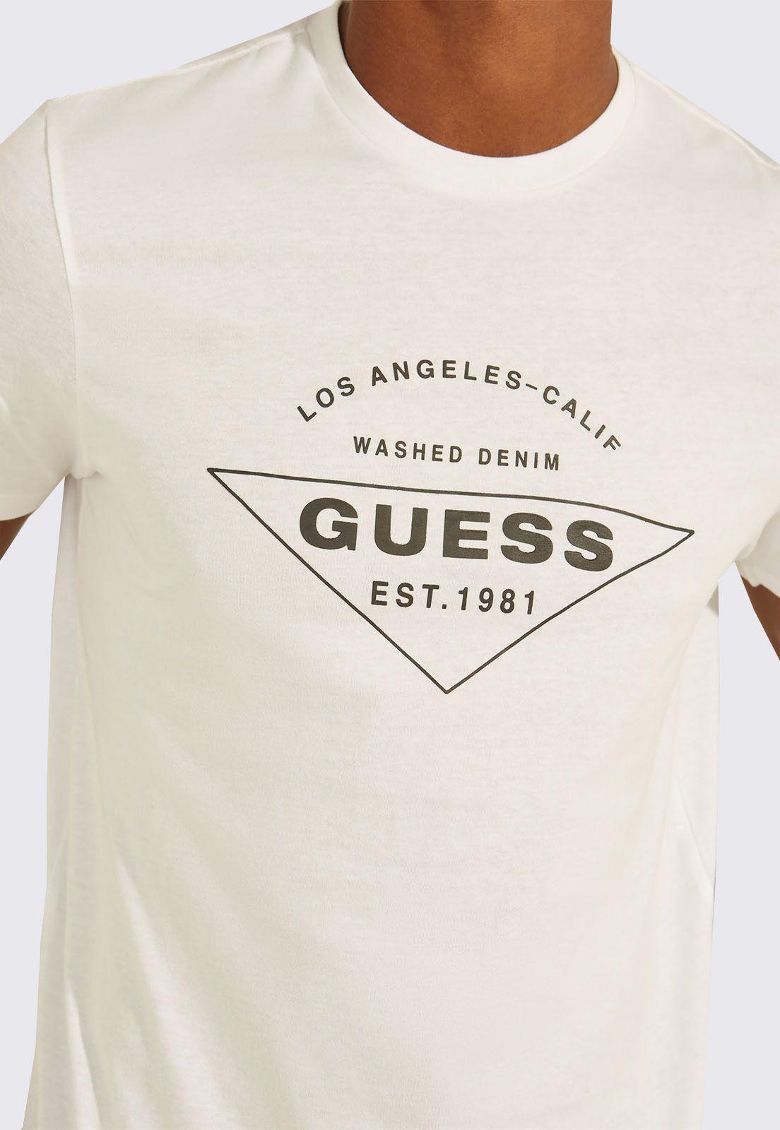 Polera Guess Ss La Calif Logo Tee-1