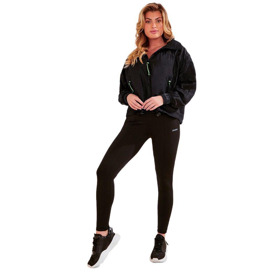 Poleron Cleo Windbreaker P31A Negro Guess-1