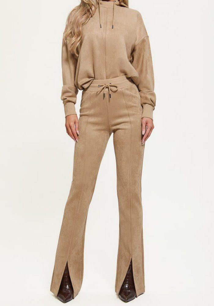 Pantalón Guess Stela Pants G137 Beige-0