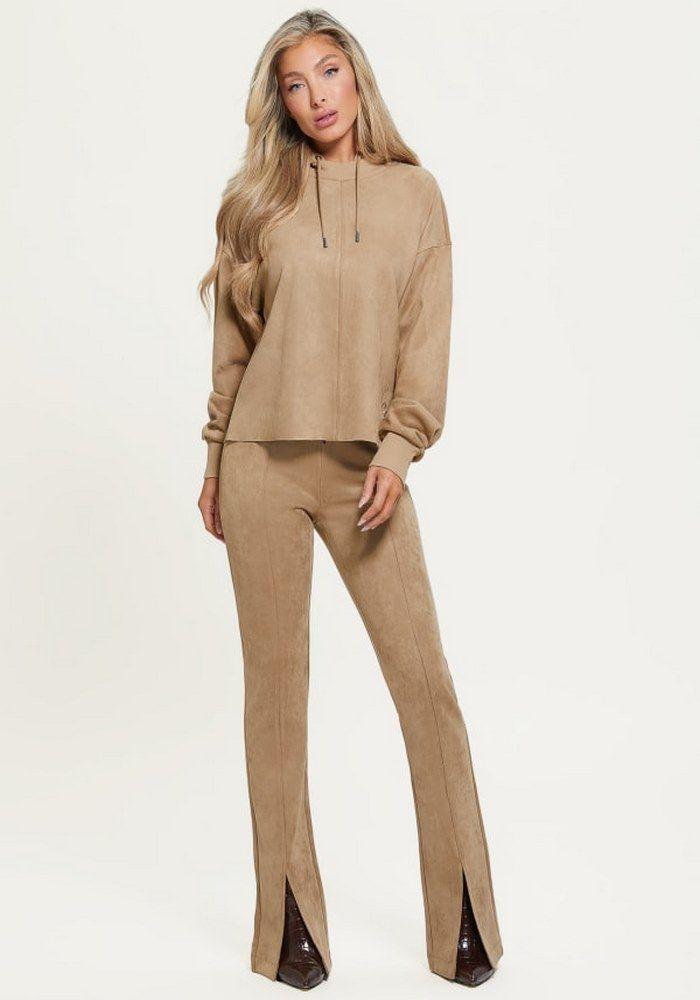 Pantalón Guess Stela Pants G137 Beige-1