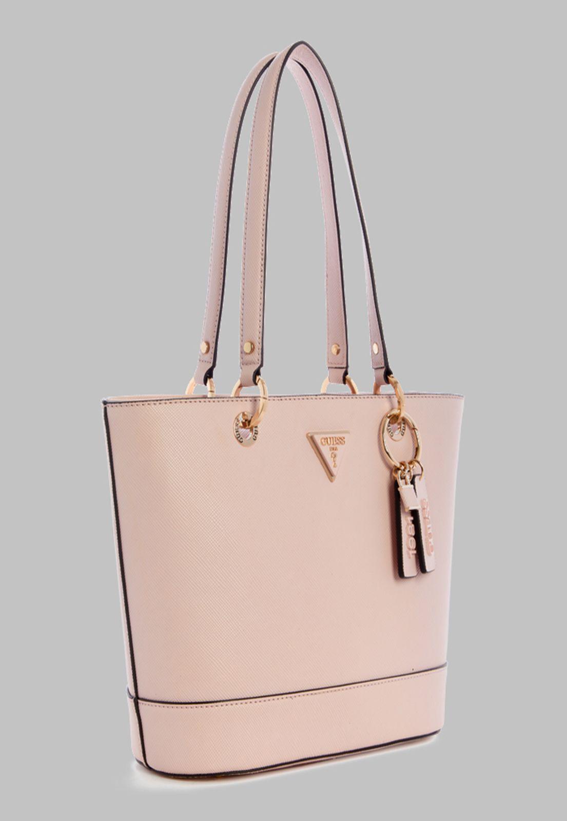Cartera Guess Noelle Small Elite Tote Ltr Rosado-1